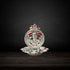 Pure Silver Ganesh Agarbatti Stand 12.8g